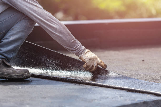 Professional Emergency Waterproofing technician working in Hicksville, NY